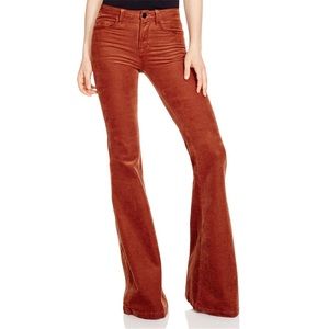NWT J Brand Corduroy Mid-Rise Bell Bottom Pants sz 28